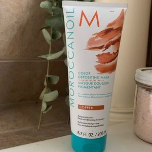 Copper hair depositing mask